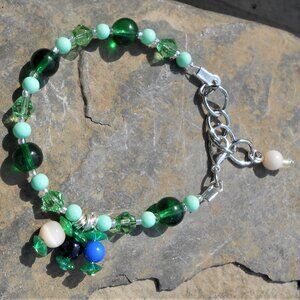 No 465 - Handmade bracelet with candy like charms